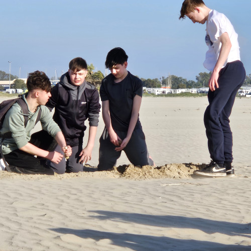 8.Digging holes