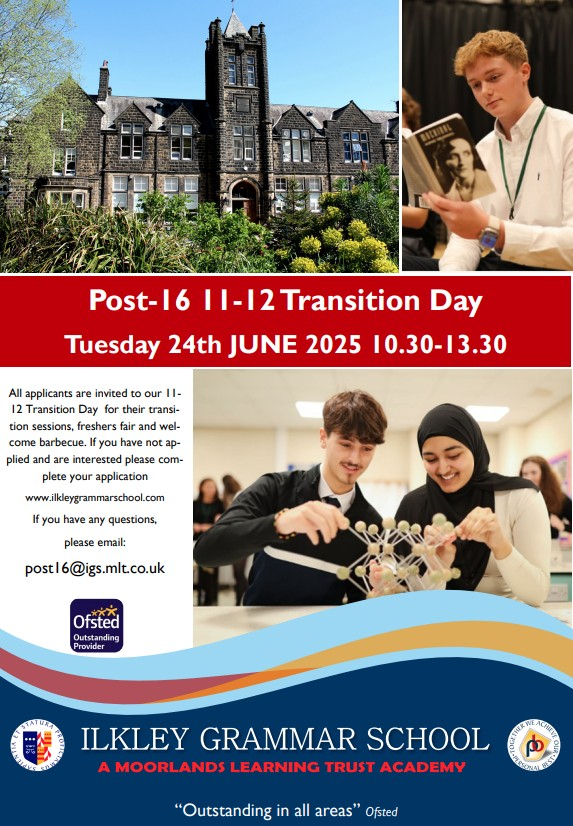 2025 Transition Day Flyer