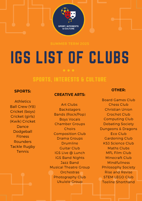 Summer Clubs